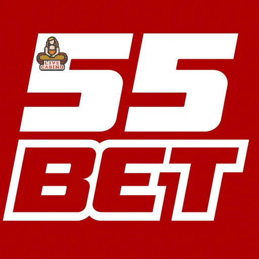 Imagem mostrando o cassino ao vivo da 55bet com dealers reais conduzindo jogos de mesa